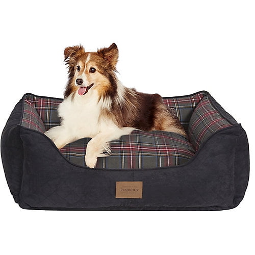 Pendleton Kuddlers Grey Stewart Dog Bed Large