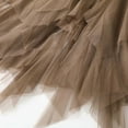 thumbnail image 5 of TAIAOJING Women's Mini Fitting Split Skirt Ladies Solid Color Fringe Studded Gold Short Package Mini Skirt, 5 of 5