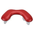 thumbnail image 3 of HILABEE PU Leather U Shape Arm Rest Comfortable Nail Hand Pillow Breathable for Home DIY Red, 3 of 9