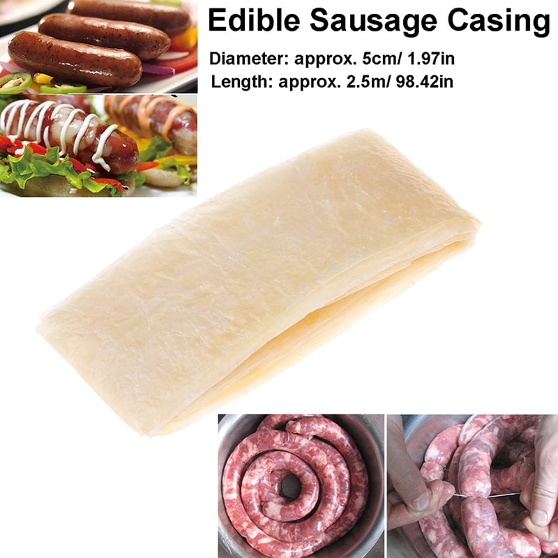 50mm Edible Sausage Packaging Tool Sausage Tube Casing for Sausage Maker WUXI 