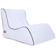 thumbnail image 1 of Soidarity Portable Lazy Air Lounge Chair Inflable Sleeping Camping Bed Beach Sofá Bolsa Deportes acuáticos blanco 60*70*55cm Soidarity HW5621-13, 1 of 6