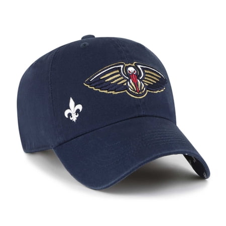 Women s 47 Navy New Orleans Pelicans Confetti Undervisor Clean Up Adjustable Hat