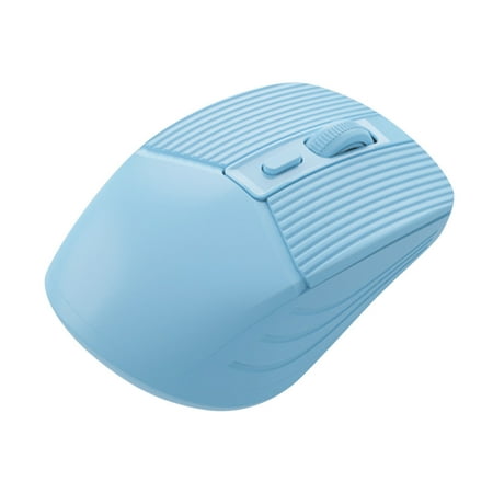 YZEGDCH Electronics Wireless 2.4G Silent Mouse Desktop Laptop Wireless Mouse (battery Type) Blue