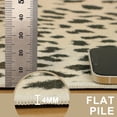 thumbnail image 6 of KUETH 2x3 Leopard Area Rugs Machine Washable Rugs for Living Room, Non Slip Flat Pile Rug with Rubber Backing, Modern Rug for Entryway Bedroom Dining Room Home Office, 6 of 9