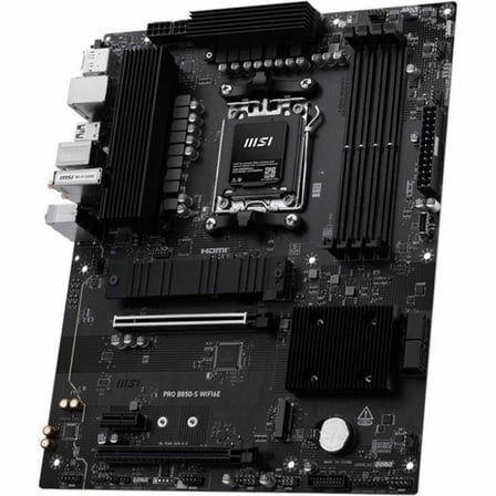 MSI B850-S WIFI6E Gaming Desktop Motherboard, AMD B850 Chipset, Socket AM5, ATX