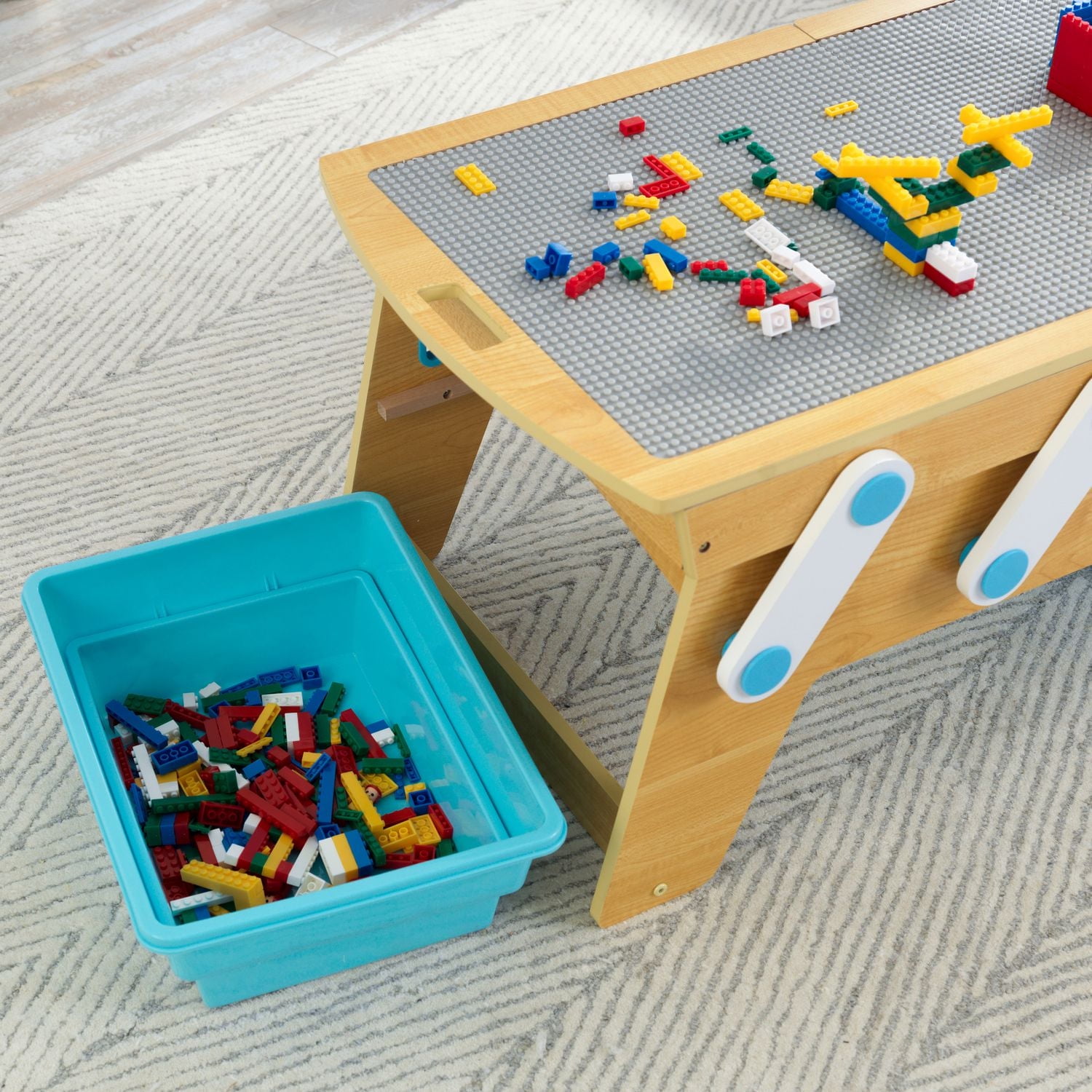 KidKraft Table Building Bricks Play N Store