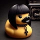 thumbnail image 3 of Halloween Satanic Ducks Decoraction, Novelty Dark Duck Ornaments for Gifts Home Bedroom Decor（Gothic Girl Duck）, 3 of 5