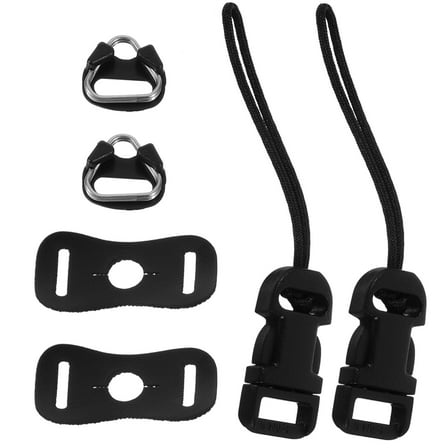 MUSEYA 1 Set Camera Lanyard Clip Black ABS For Easy Installation Outdoor Travel