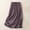 Purple, variant on Dianli Resort Skirt Mini Skort Cotton Linen High End Versatile Half Length Artistic Cotton Linen Drawstring Midi Skirt Elevated Casual Work To Weekend Travel Friendly Skirt