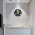 thumbnail image 3 of Seahorse Bubble Wall Clock 12 Inch Silent Non Ticking Battery Operated Easy to Read for Kitchen Living Room, 3 of 8