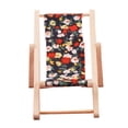 thumbnail image 1 of Silla de Playa Zulema Sillón Reclinable de Playa para Casa de Muñecas 1:12, 1 of 6