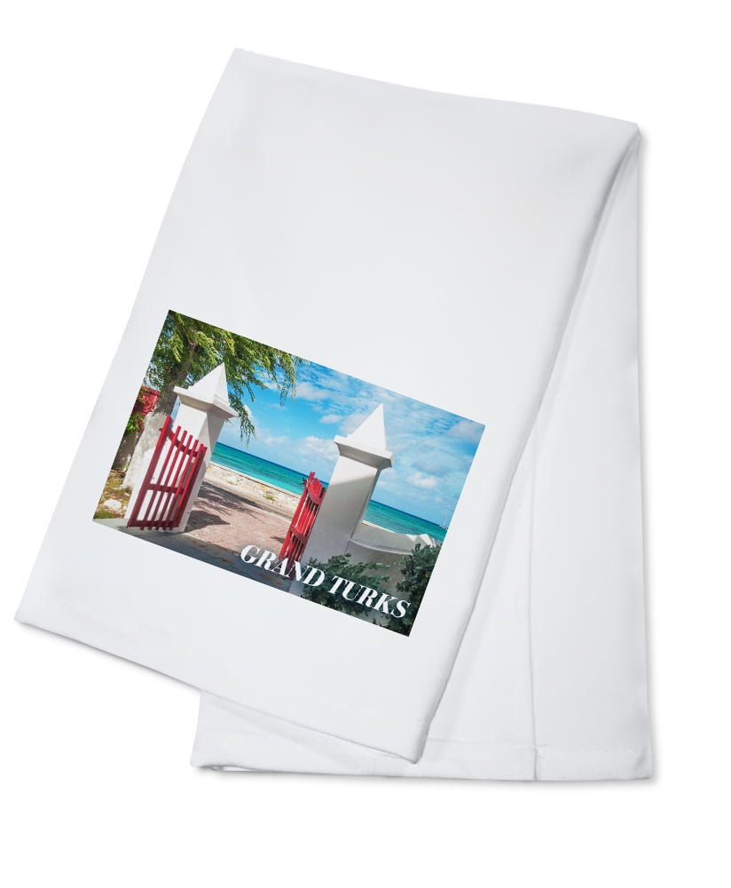 Grand Turk, Turks and Caicos Islands, Gate and Water (100 Cotton Tea