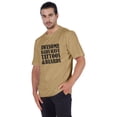 thumbnail image 4 of Inkmeso Mens Graphic Tshirt "Awesome Dads Have Tattoos & Beards" Crew Neck Tee Shirt For Dad, 4 of 7