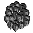 thumbnail image 2 of 20 piezas. de látex de cumpleaños globo de helio decoraciones para fiestas números Gloria Globos de cumpleaños, 2 of 9