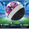 thumbnail image 2 of Balón Fútbol Soccer Para Entrenamiento Champions Stars No. 5 Modelo Morado, 2 of 4