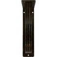 thumbnail image 2 of Ekena Millwork 2"W x 5 1/2"D x 8"H Ashford Triple, Wrought Iron Bracket, (Triple center brace), Antiqued Brass, 2 of 4