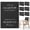 Black, variant on 8 PCS Reserved Seating Sign for Chair 19.29x12.99 inch This Row Is Reserved Chair Sign for Wedding Ceremony Pew Reception Party Event Decoration (Light Green or White or Black)