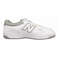 thumbnail image 2 of New Balance BB480 Shoe Mens Size 10.5 White Gray Classic Sneakers 480 New, 2 of 6
