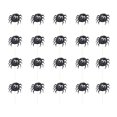 thumbnail image 2 of Piezas De 20 Topper Glitter Cake Cupcake En Púas / Spider / Cat / Raven / Pumpkin / Zombie / Boo, 2 of 8