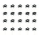 thumbnail image 2 of Paquete de 20 adornos para cupcakes con tema de Halloween con , para tartas, decoraciones para fiestas perfecl Glitter Halloween Cake Topper, 2 of 8