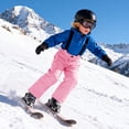thumbnail image 6 of YunPes Kids Snow Bibs Girls Boys Waterproof Insulated Winter Ski Bib Overalls Toddler Adjustable Straps Ski Jumpsuit Winter Snowwear, 6 of 7