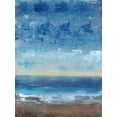 thumbnail image 2 of OToole, Tim 15x18 Black Ornate Wood Framed with Double Matting Museum Art Print Titled - Calm Surf II, 2 of 4