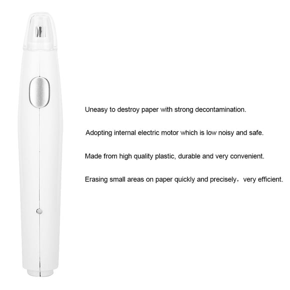 Electric Drawing Eraser Rechargeable Drawing Eraser Handy USB Charging Refillable Eraser with 16 Replacement Refills for Writing Drafting Sketching Drafting Labor Saving Effective