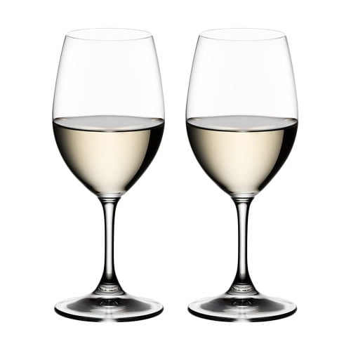 Riedel Overture Crystal Dishwasher Safe White Wine Glass, 9.88 Ounce (2