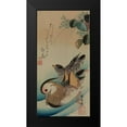 thumbnail image 2 of Hiroshige, Ando 9x14 Black Modern Framed Museum Art Print Titled - Mandarin ducks, 1840, 2 of 5