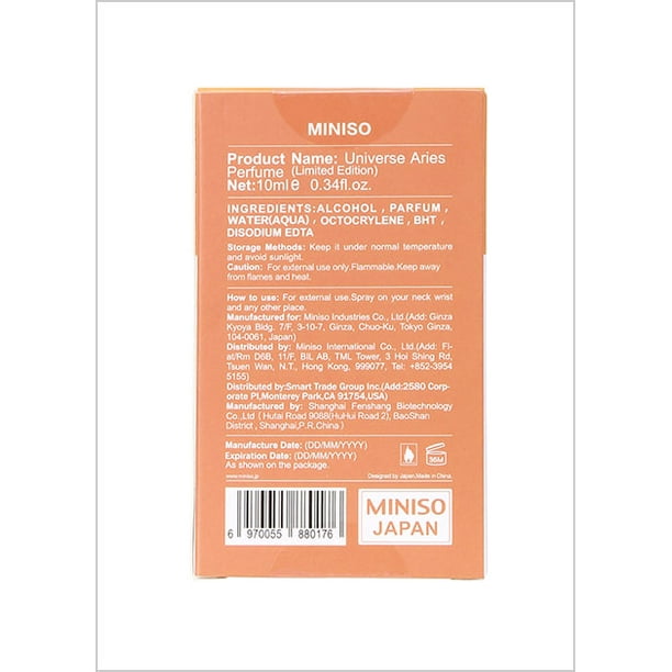 MINISO Women Perfume Limited Edition Aries Perfume 0. 34 Ounce EDT