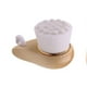 thumbnail image 4 of Cepillo de limpieza facial con mango de madera de bambú. Cepillo facial de fibra ultrasuave. blanco. Ormromra WRMH-484, 4 of 6