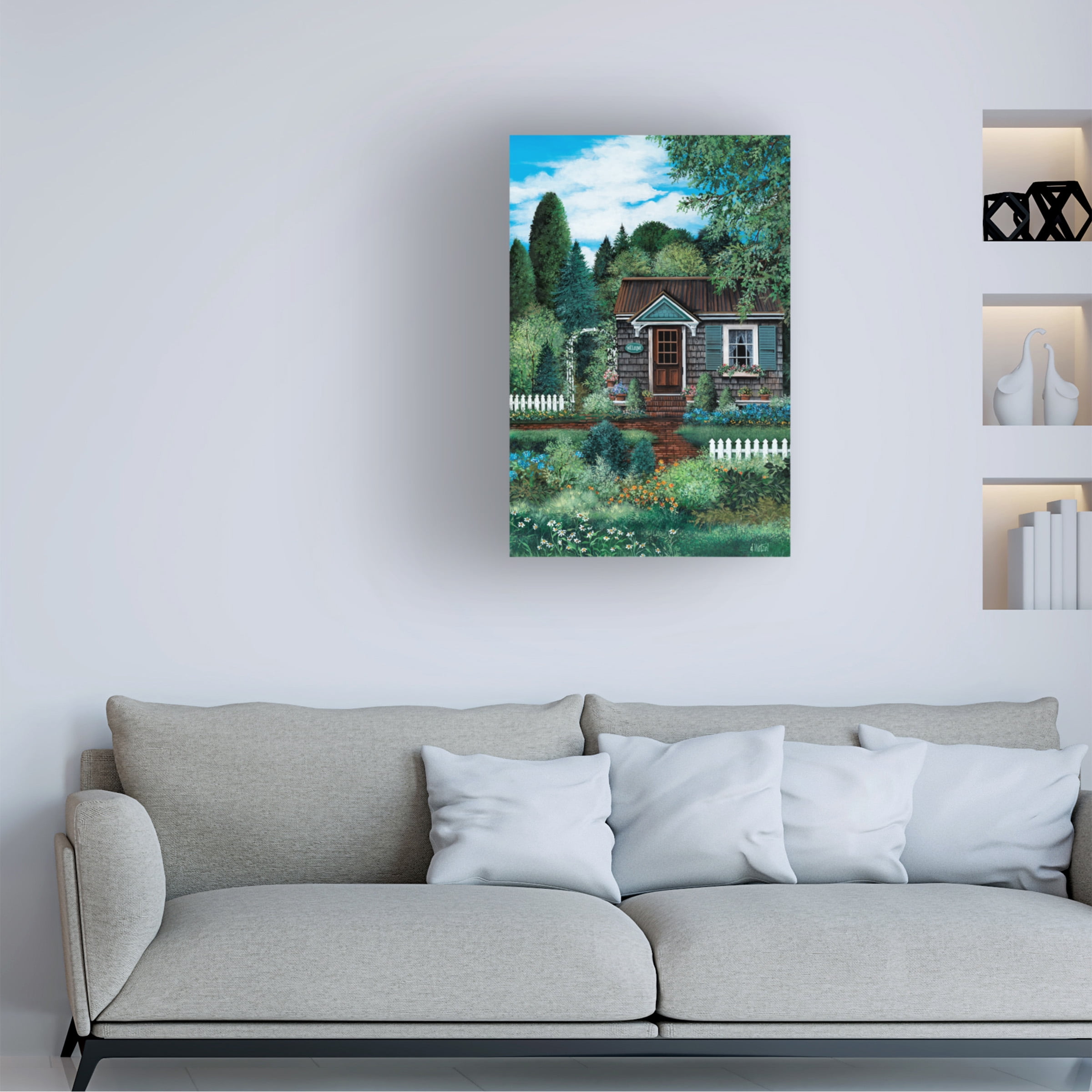 Debbi Wetzel 'She Shed' Canvas Art