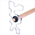 thumbnail image 3 of 3X Bridge Head Snooker Cue Rack Heads Accessory for Billiard Pool Cue Accessory,3 * Moosehead Bridge Head,Transparent, 3 of 7