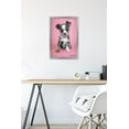 thumbnail image 6 of Keith Kimberlin - Puppy on Pink Background Wall Poster, 14.725" x 22.375", Framed, 6 of 6