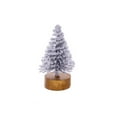 thumbnail image 2 of Vickerman 3"-5"-7" Silver Sisal Bottle Brush Tree Set, Set of 3, 2 of 4
