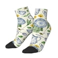 thumbnail image 3 of Salouo Vintage Utensils Pattern Unisex Middle Tube Socks,Middle-Finger Knee High Socks Over The Calf Tube Stocking Crew Stockings for Women and Men Tube Socks, 3 of 8