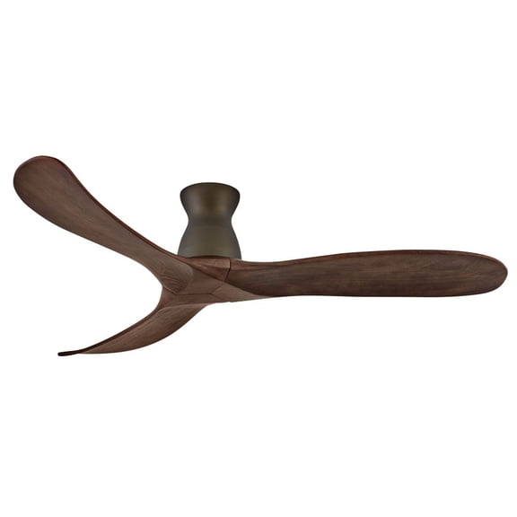 903460FMM-NDD Hinkley Lighting Swell Flush - 3 Blade Ceiling Fan In Modern Style-11 Inches Tall and 60 Inches Wide-Metallic Matte Bronze Finish