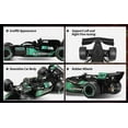 thumbnail image 4 of Roofworld F1 1/18 2.4G RC Car Mini High-Speed Remote Control Racing Drift Vehicle Model Toys Green, 4 of 13
