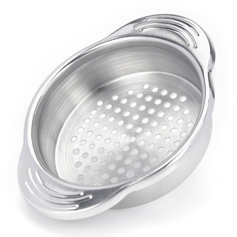 VONTER Stainless Steel Food Can Strainer Sieve Tuna Press Oil Drainer