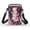 Salamander Floral Pattern, variant on HELLHERO Shoulder Purse Polyester with Shoulder Strap British Flag Guitar Design for Outdoor Holiday Travel Adult