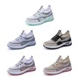 thumbnail image 6 of Women's Breathable Knit Slip-On Sneakers, Lightweight Casual Running Shoes, 6 of 9