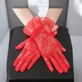 thumbnail image 3 of Guantes Encaje Primera Comunión Dama Fiesta Elegante Disfraz, 3 of 8