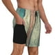 thumbnail image 2 of Fotbe Hardwood Traje de Baño para Hombre – Shorts de Natación de Secado Rápido con Forro y Bolsillos-Large, 2 of 6