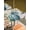 Beige Green, variant on Outdoor Tablecloth with Umbrella Hole and Zipper, Thanksgiving Square Table Cloth 54x54 Inch Waterproof Tablecloth, Fall Blue White Pumpkin Leaf Wooden Grain Picnic Table Cover for Patio Camping