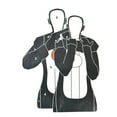 thumbnail image 1 of 17.7*12.6 inches 10PC head chest ring target paper training target paper 3, 1 of 9