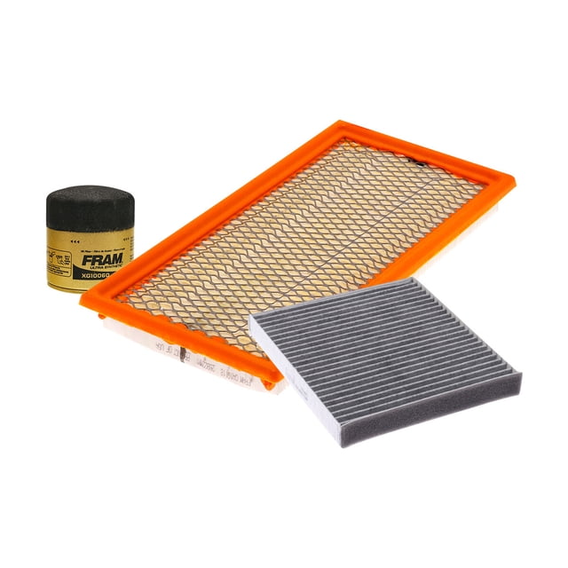 Kit De Filtro de Aire, Filtro de Aceite Sintético y Filtro de Cabina 3 PIEZAS Compatible con Dodge Caliber L4 1.8L DE 2007 A 2009