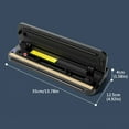 thumbnail image 2 of Vacuum Sealer, Food Saver Vacuum Sealer Machine with 10 Food Preservation Bags, Compact Design, One-touch Automatic Vacuum Sealer for Food, 2 of 6
