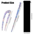thumbnail image 3 of 8 Pieces Acetate Hair Pins Sticks U-Shaped Straight Chopsticks Hairpin Hair Styling Accessories, Vintage Hair Pin Fork Hair Clips for Girls Women Updos Buns(Type C), 3 of 4