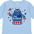 thumbnail image 4 of Inktastic Robot Brother Boys Long Sleeve Toddler T-Shirt, 4 of 5