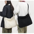 thumbnail image 5 of Sunyuer Vintage Canvas Tote Bag for Women Men, Casual Messenger Bag Large Crossbody Bag Working Shoulder Bag with Pockets, 5 of 8